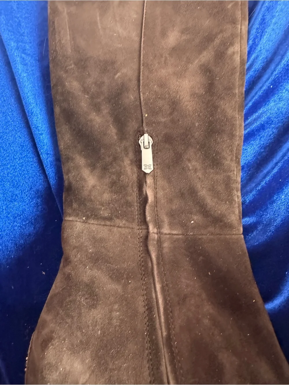 Sam Edelman Sylvia Knee High Chocolate Suede Boots - Picture 10 of 11